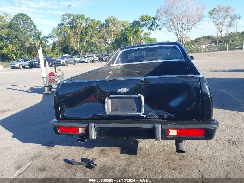 1981 Chevrolet El Camino VIN: 1GCCW80K1BR454221 Lot: 38766585