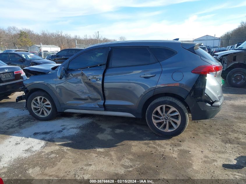 2018 Hyundai Tucson Sel VIN: KM8J3CA49JU734849 Lot: 38766628