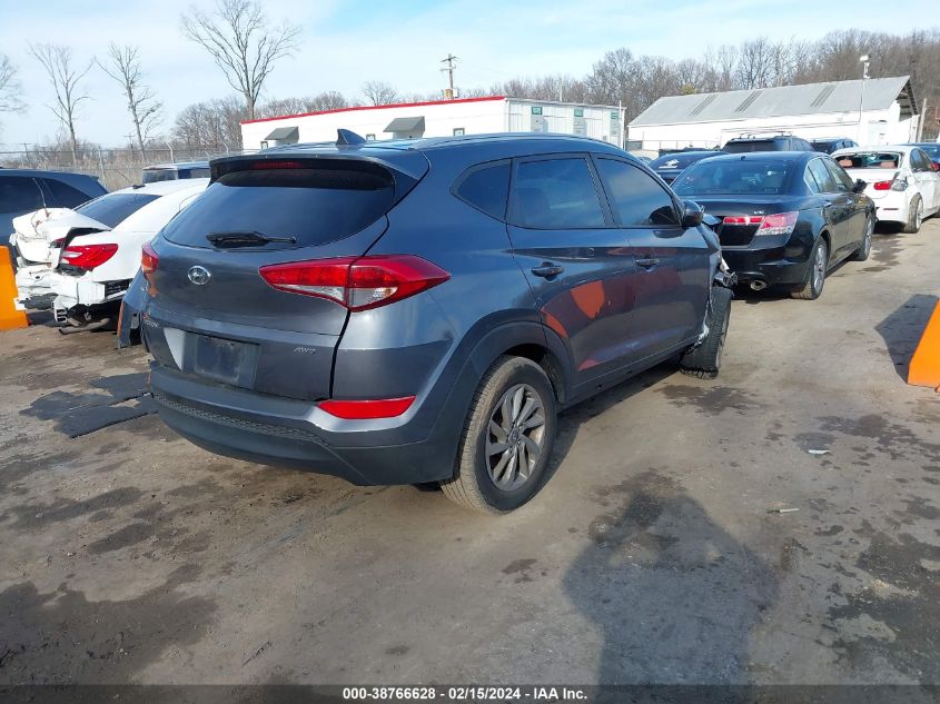 2018 Hyundai Tucson Sel VIN: KM8J3CA49JU734849 Lot: 38766628