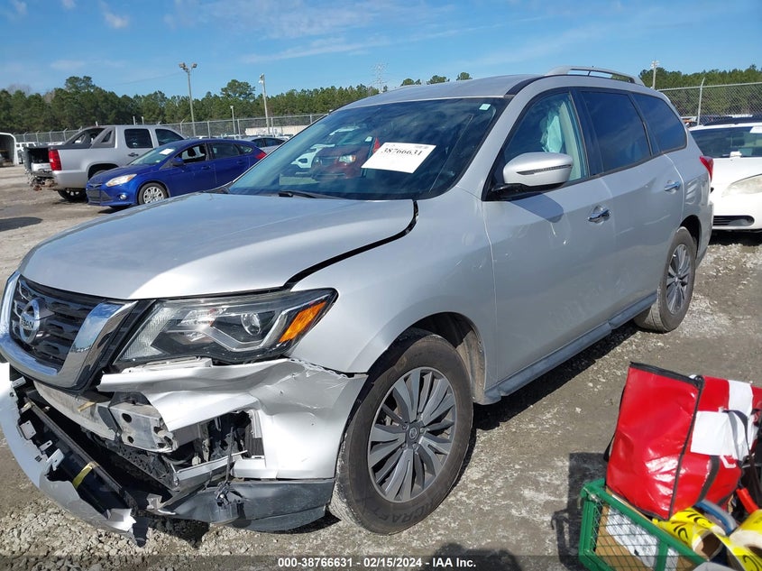 VIN 5N1DR2MN4HC669645 2017 NISSAN PATHFINDER SV
