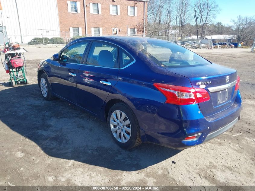 2017 Nissan Sentra S VIN: 3N1AB7AP4HY227876 Lot: 38766758