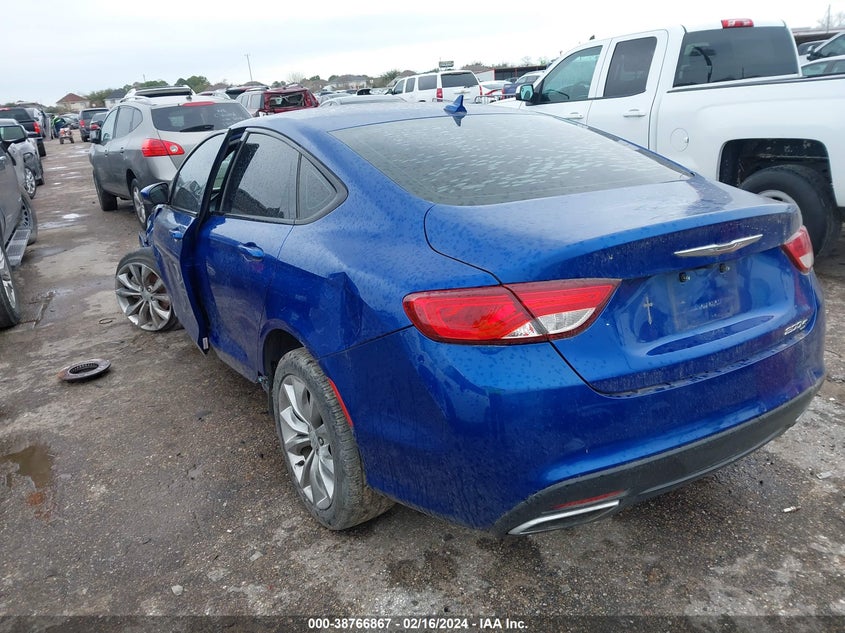 2015 CHRYSLER 200 S - 1C3CCCBB4FN554615