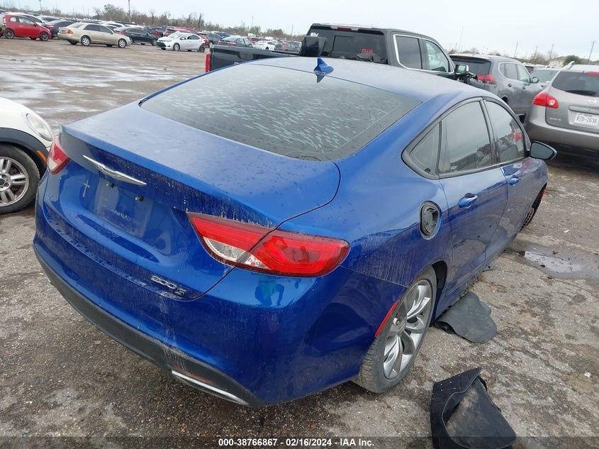 2015 CHRYSLER 200 S - 1C3CCCBB4FN554615
