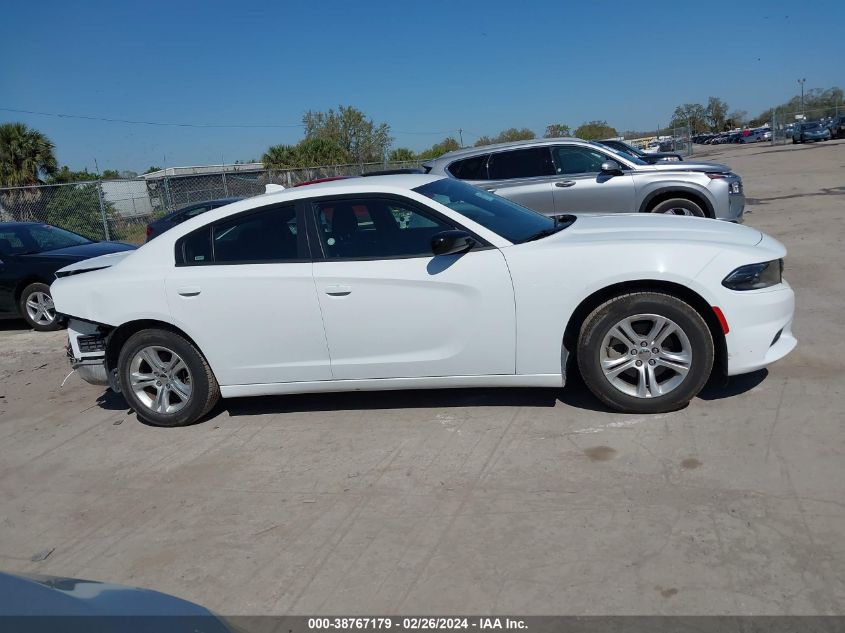 2023 Dodge Charger Sxt VIN: 2C3CDXBG2PH529299 Lot: 38767179