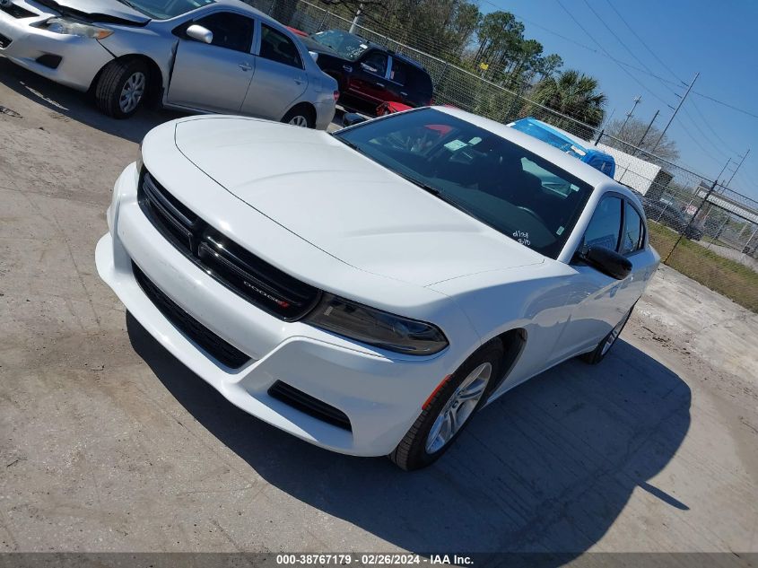 2023 Dodge Charger Sxt VIN: 2C3CDXBG2PH529299 Lot: 38767179