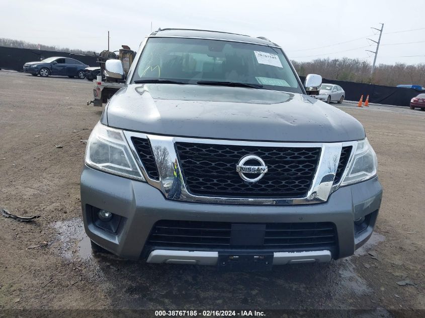 2017 Nissan Armada Platinum VIN: JN8AY2NEXH9707972 Lot: 38767185