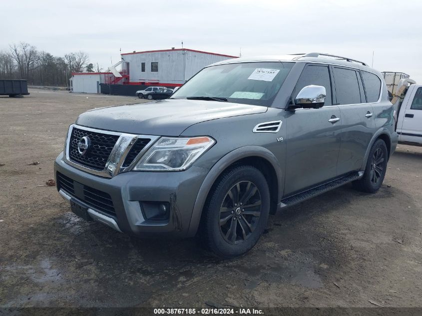 JN8AY2NEXH9707972 2017 Nissan Armada Platinum