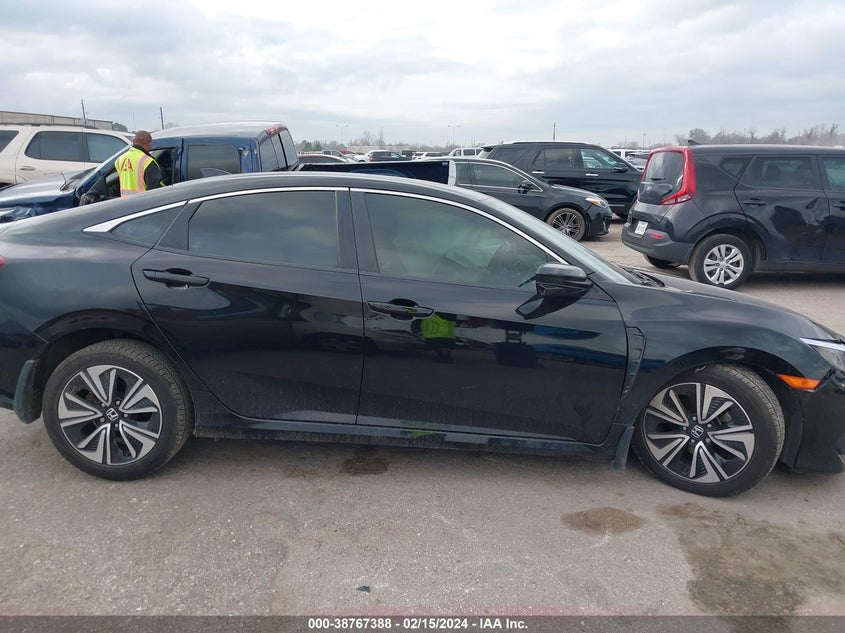 VIN 19XFC1F72HE027800 2017 HONDA CIVIC EXL