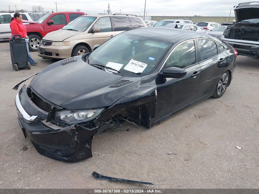 VIN 19XFC1F72HE027800 2017 HONDA CIVIC EXL