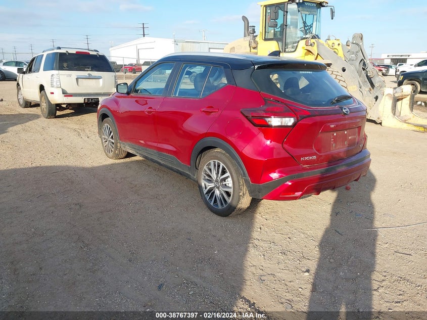 VIN 3N1CP5CV3PL562813 2023 NISSAN KICKS SV
