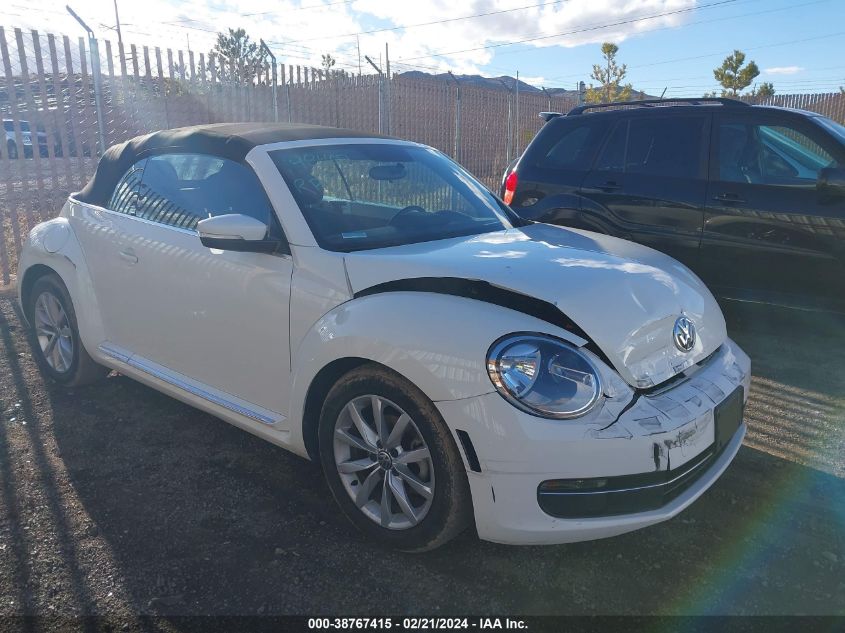 2013 Volkswagen Beetle 2.0L Tdi VIN: 3VW5L7AT7DM824463 Lot: 38767415