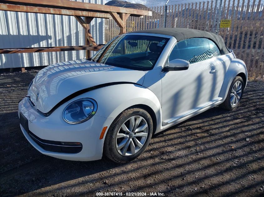 2013 Volkswagen Beetle 2.0L Tdi VIN: 3VW5L7AT7DM824463 Lot: 38767415