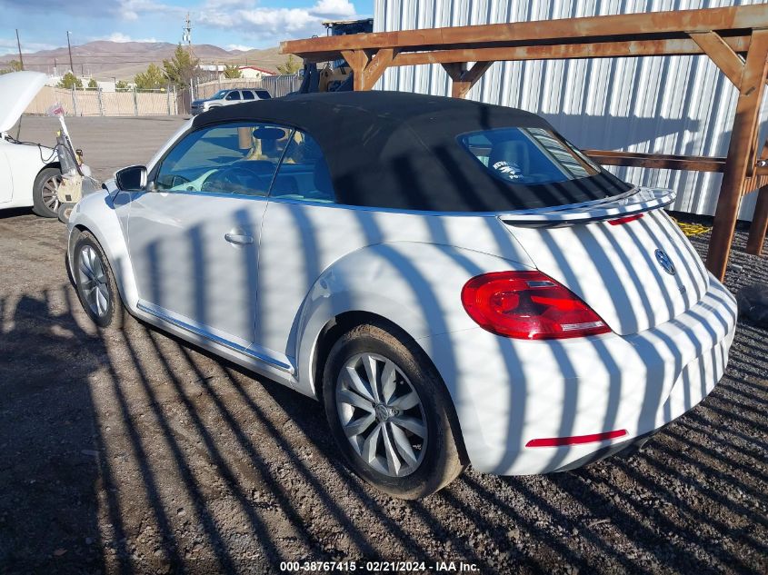 2013 Volkswagen Beetle 2.0L Tdi VIN: 3VW5L7AT7DM824463 Lot: 38767415