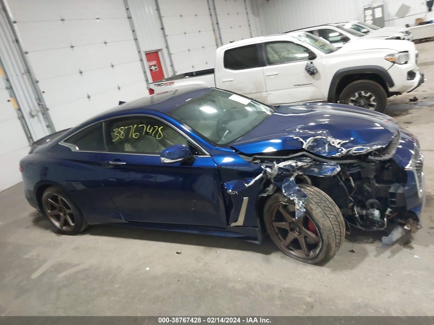 VIN JN1FV7EL2JM630672 2018 INFINITI Q60 3.0T RED SPORT 400
