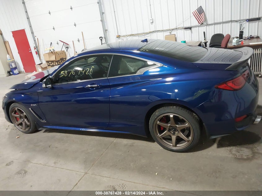 VIN JN1FV7EL2JM630672 2018 INFINITI Q60 3.0T RED SPORT 400