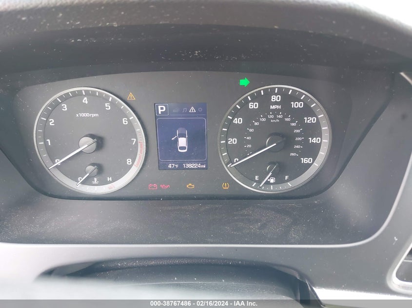 VIN 5NPE24AF0HH584070 2017 HYUNDAI SONATA