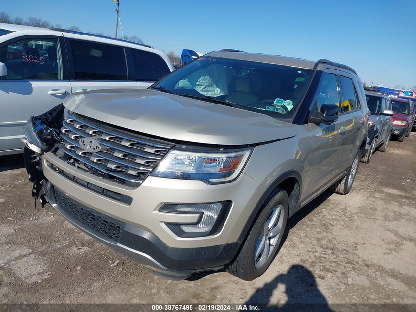VIN 1FM5K8D81HGD95173 2017 FORD EXPLORER XLT