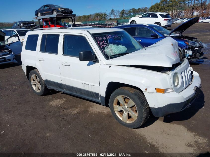 2012 Jeep Patriot Limited VIN: 1C4NJPCB4CD565499 Lot: 38767569