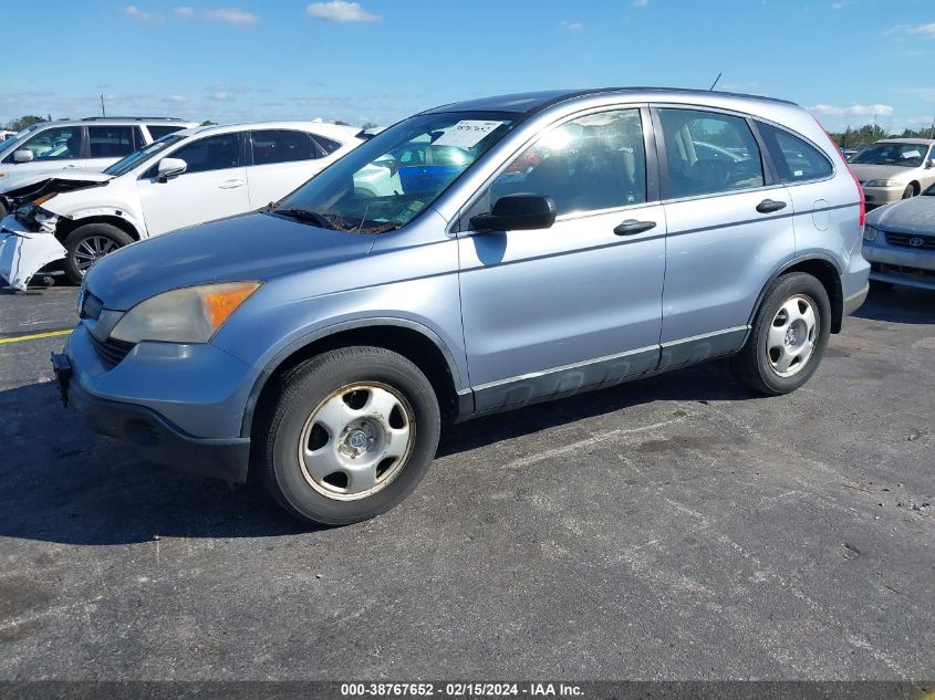 2008 Honda Cr-V Lx VIN: JHLRE48378C011007 Lot: 38767652