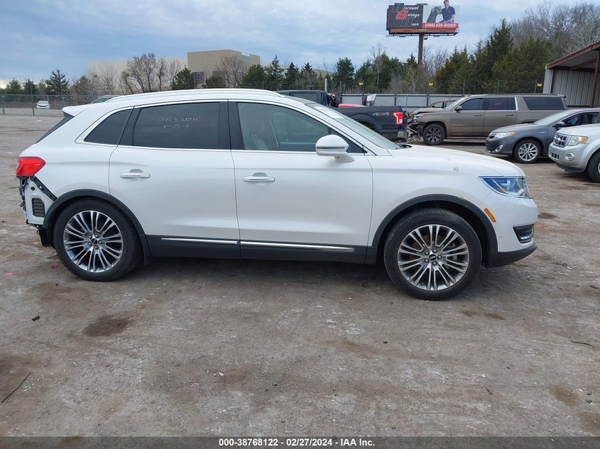 2017 LINCOLN MKX RESERVE - 2LMPJ6LR2HBL30256