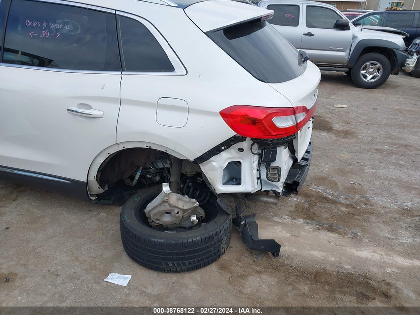 2017 LINCOLN MKX RESERVE - 2LMPJ6LR2HBL30256