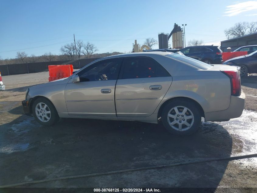 2007 Cadillac Cts Standard VIN: 1G6DM57T370117619 Lot: 38768125