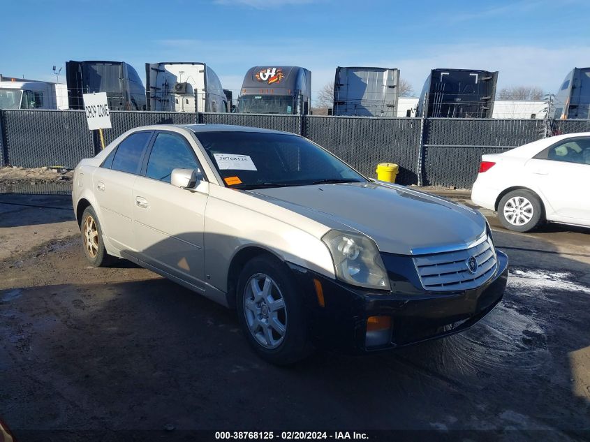 2007 Cadillac Cts Standard VIN: 1G6DM57T370117619 Lot: 38768125