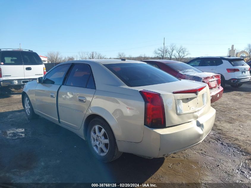 2007 Cadillac Cts Standard VIN: 1G6DM57T370117619 Lot: 38768125