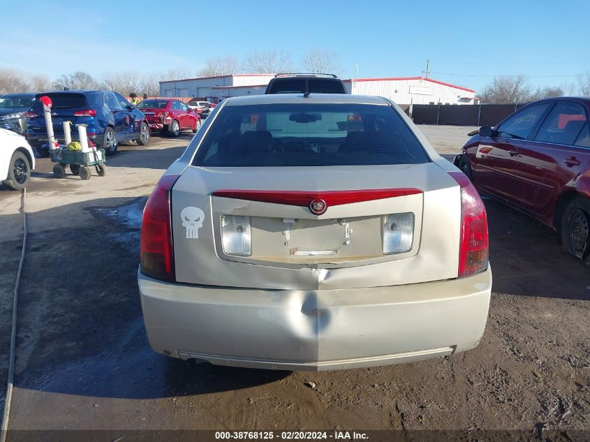 2007 Cadillac Cts Standard VIN: 1G6DM57T370117619 Lot: 38768125