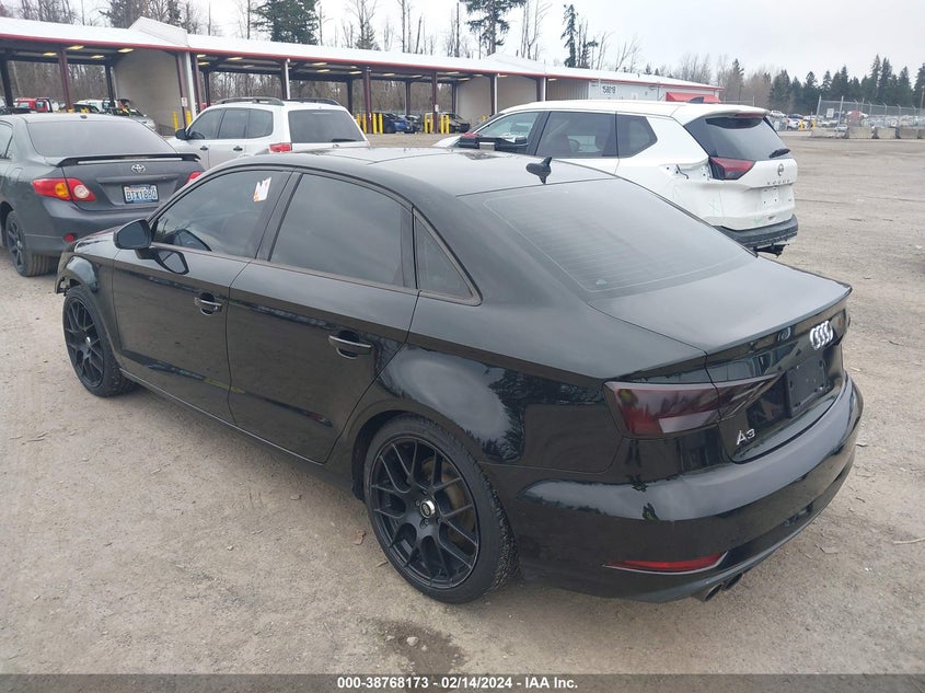 2017 AUDI A3 VIN: WAUAUGFF8H1026104