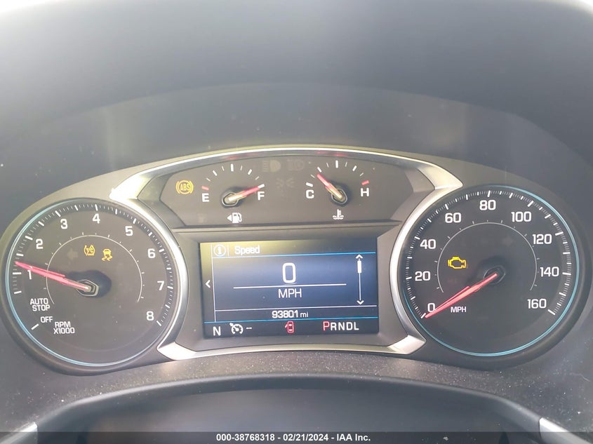 2020 CHEVROLET EQUINOX AWD LT 1.5L TURBO - 2GNAXUEV5L6161135