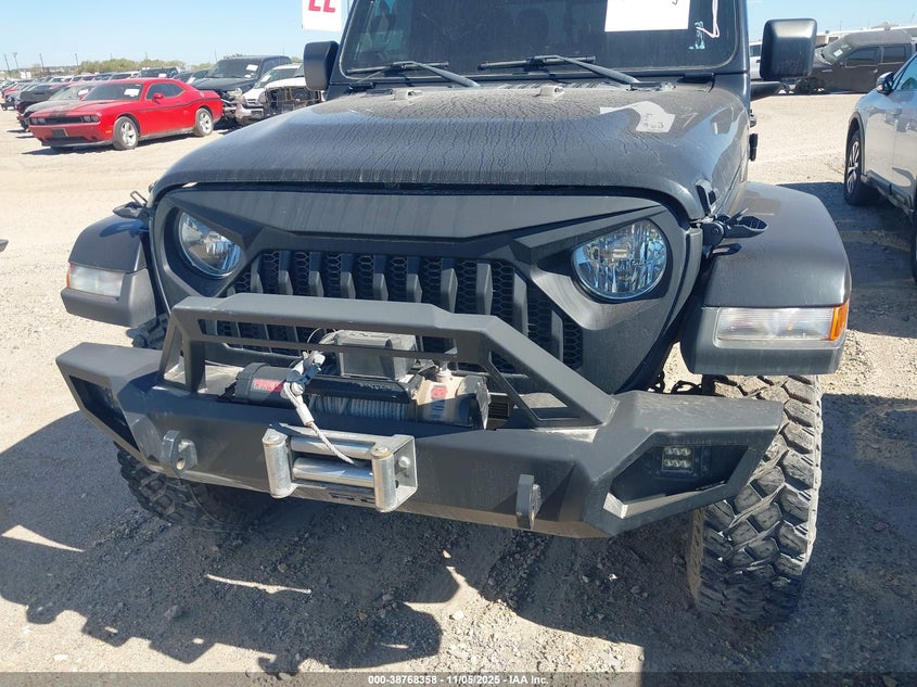 2022 Jeep Gladiator Willys 4X4 VIN: 1C6HJTAG6NL130083 Lot: 38768358