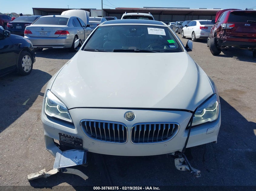 2016 BMW 650I GRAN COUPE - WBA6D4C56GD977043