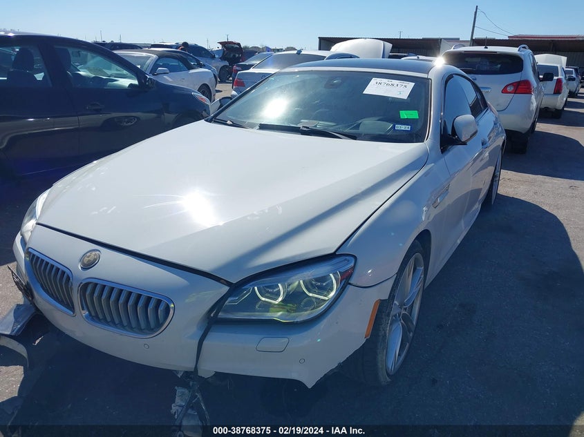 2016 BMW 650I GRAN COUPE - WBA6D4C56GD977043