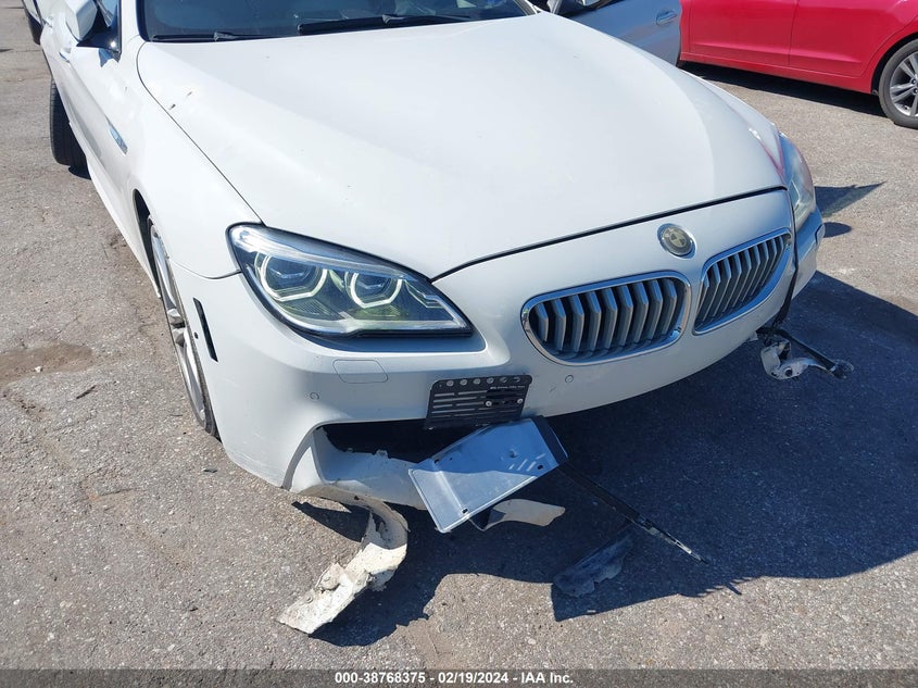 2016 BMW 650I GRAN COUPE - WBA6D4C56GD977043
