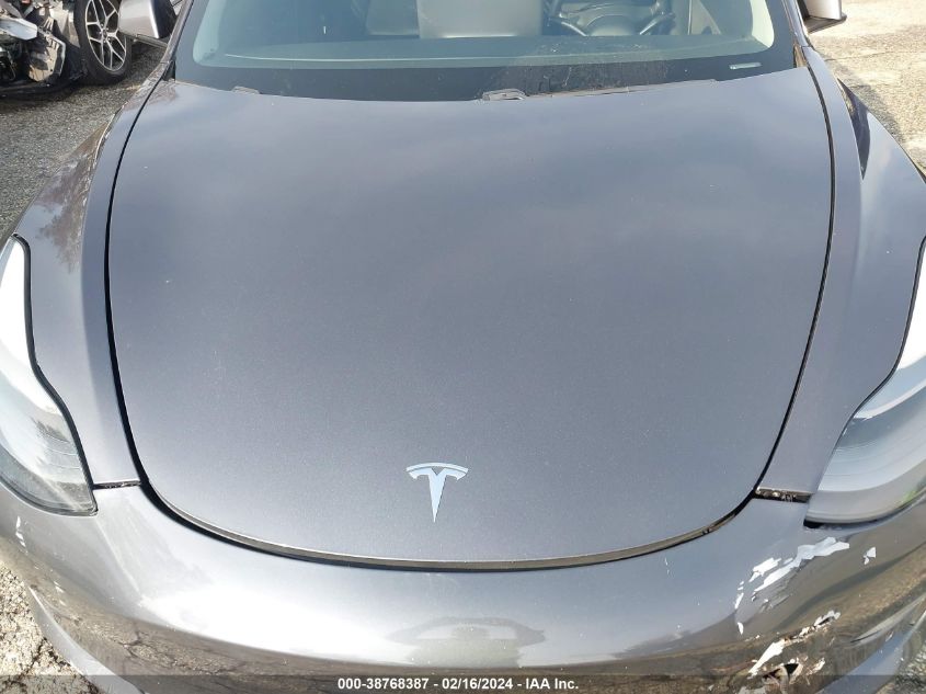 2021 Tesla Model 3 Standard Range Plus Rear-Wheel Drive VIN: 5YJ3E1EA1MF876654 Lot: 38768387