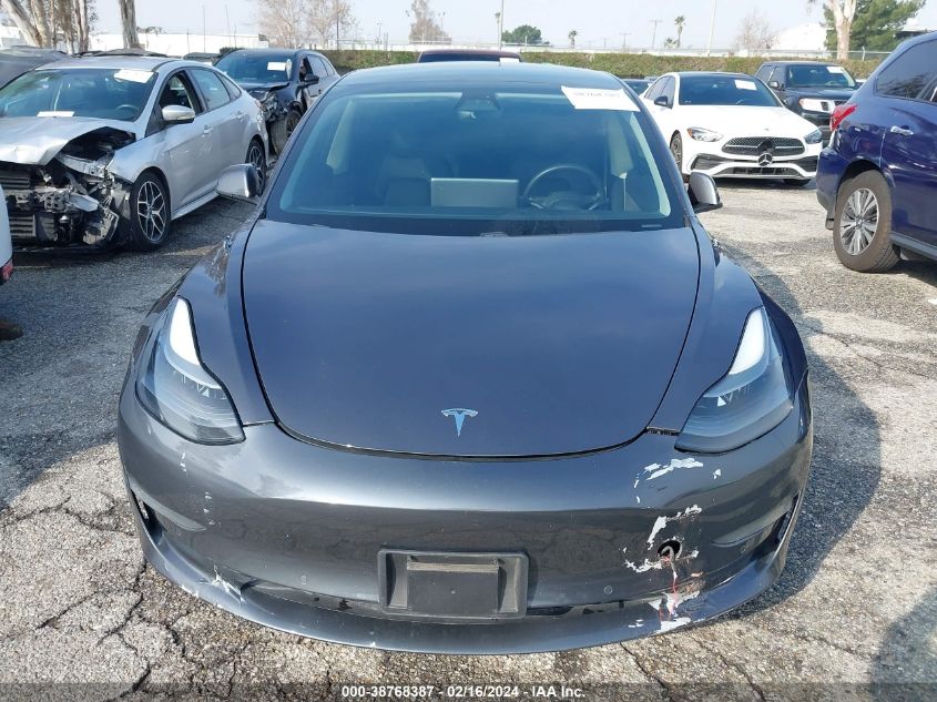 2021 Tesla Model 3 Standard Range Plus Rear-Wheel Drive VIN: 5YJ3E1EA1MF876654 Lot: 38768387