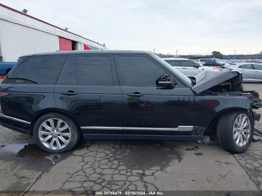 2013 Land Rover Range Rover Hse VIN: SALGS2DF7DA120101 Lot: 38768479