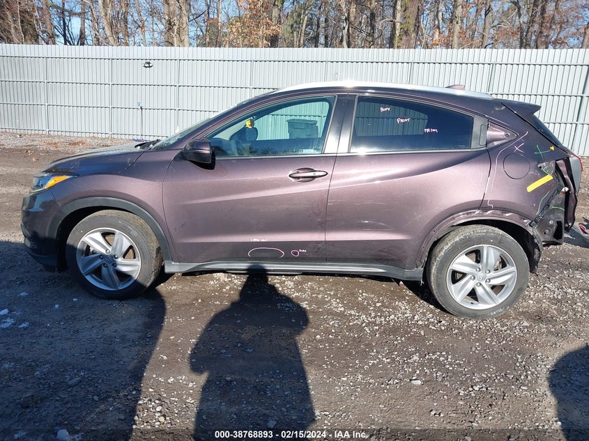 VIN 3CZRU6H59KM738548 2019 HONDA HR-V EX