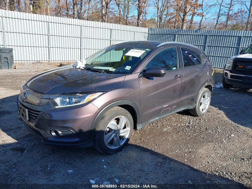 VIN 3CZRU6H59KM738548 2019 HONDA HR-V EX