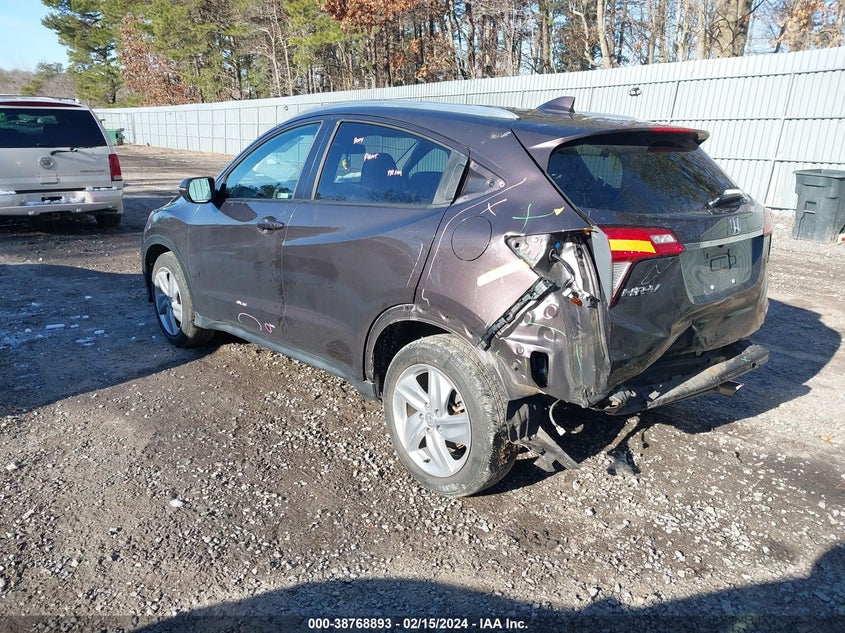 VIN 3CZRU6H59KM738548 2019 HONDA HR-V EX