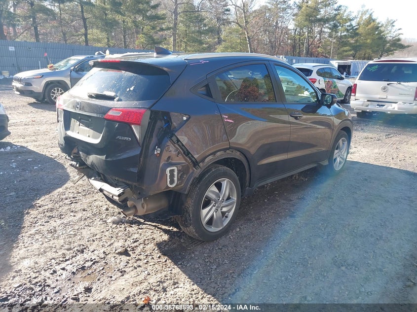 VIN 3CZRU6H59KM738548 2019 HONDA HR-V EX