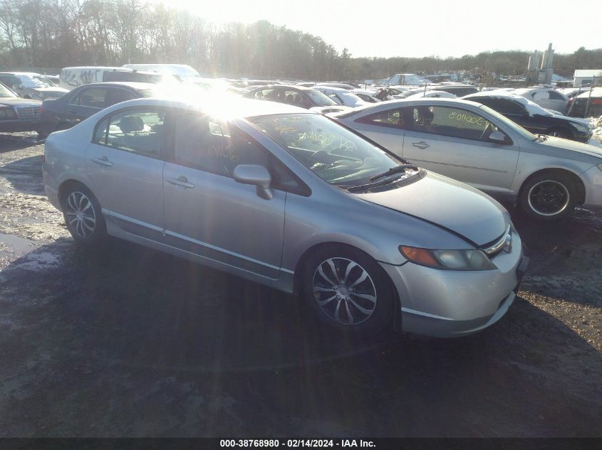 2006 Honda Civic Lx VIN: 2HGFA16546H522166 Lot: 38768980