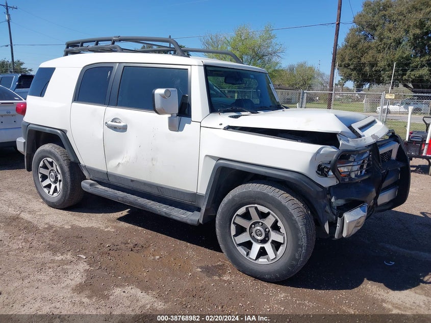 2012 Toyota Fj Cruiser VIN: JTEBU4BF9CK127663 Lot: 38768982