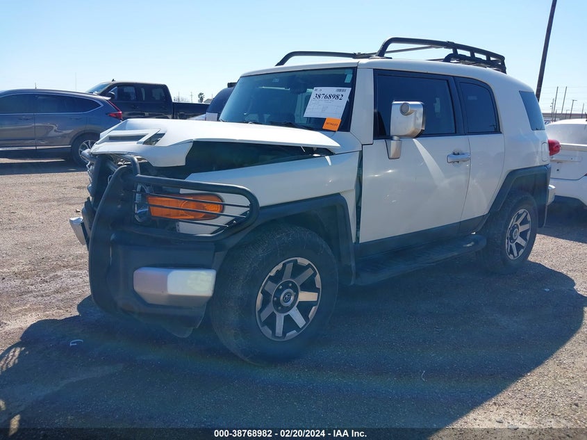 2012 Toyota Fj Cruiser VIN: JTEBU4BF9CK127663 Lot: 38768982