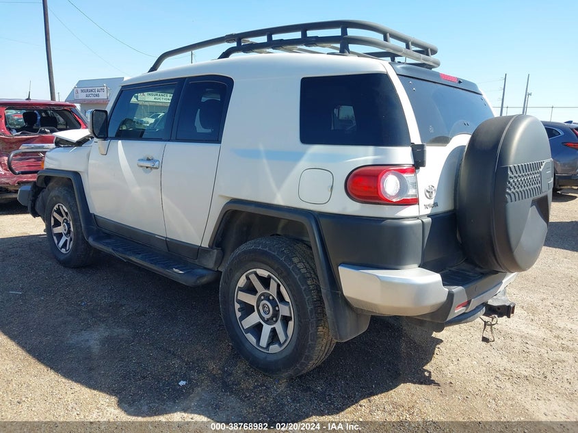 2012 Toyota Fj Cruiser VIN: JTEBU4BF9CK127663 Lot: 38768982