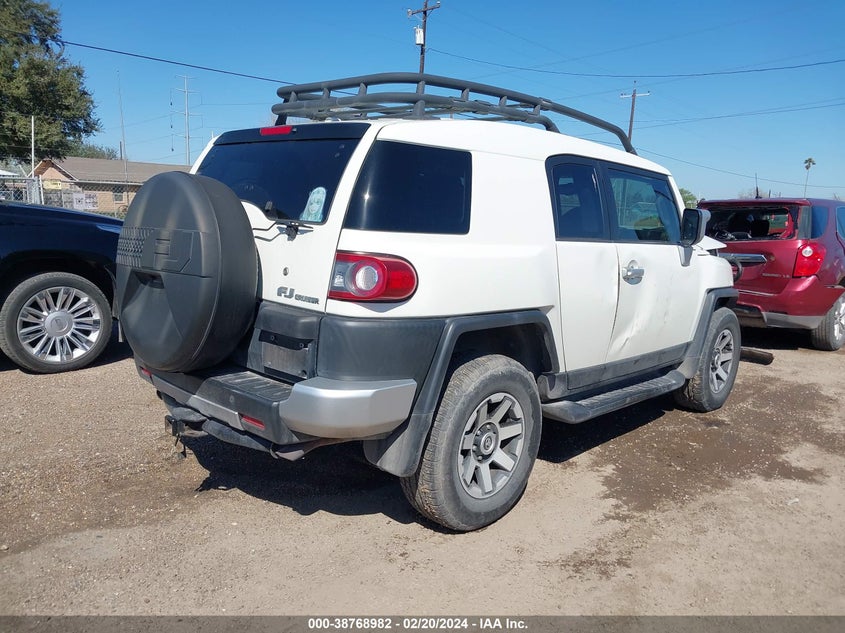 2012 Toyota Fj Cruiser VIN: JTEBU4BF9CK127663 Lot: 38768982