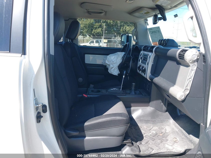2012 Toyota Fj Cruiser VIN: JTEBU4BF9CK127663 Lot: 38768982