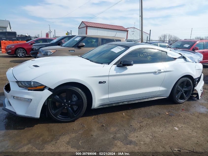 2021 Ford Mustang Gt Fastback VIN: 1FA6P8CFXM5134887 Lot: 38769006