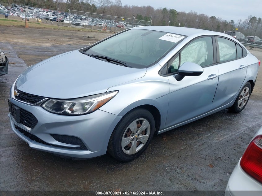 2018 CHEVROLET CRUZE LS AUTO - 1G1BC5SM4J7177875